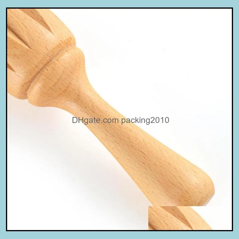 beech lemon juicer manually wooden lemon squeezer orange citrus juice extractor lemon reamer without lacquer wax sn3218