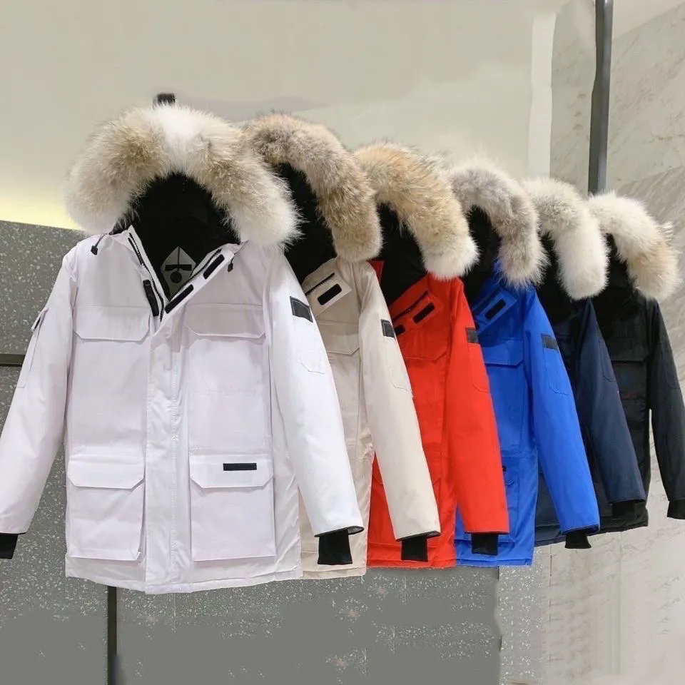 Erkek Ceketler Kış Pamuklu Kadın Parka Palto Moda Açık Rüzgar Debekler Çiftler Kalınlaştırılmış Sıcak Katlar Yüksek Kaliteli Özel Tasarımcı Giysileri