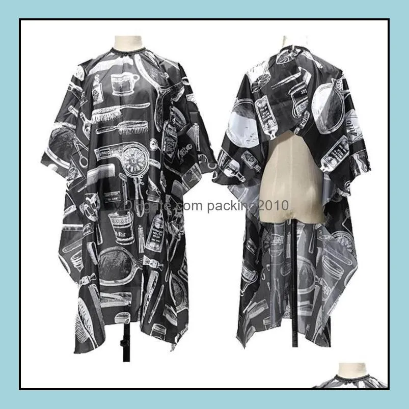 adult salon barbers hairdressing capes cloth aprons printing hair cutting cape gown clothes fashion barber hair apron sn4460