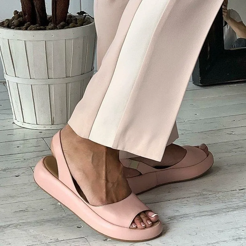 Oeak Женщины розовые желе, туфли для обуви летние шлепанцы пляжные туфли Chanclas de Mujer Sandals Flats Ladies Slides fi Y200423