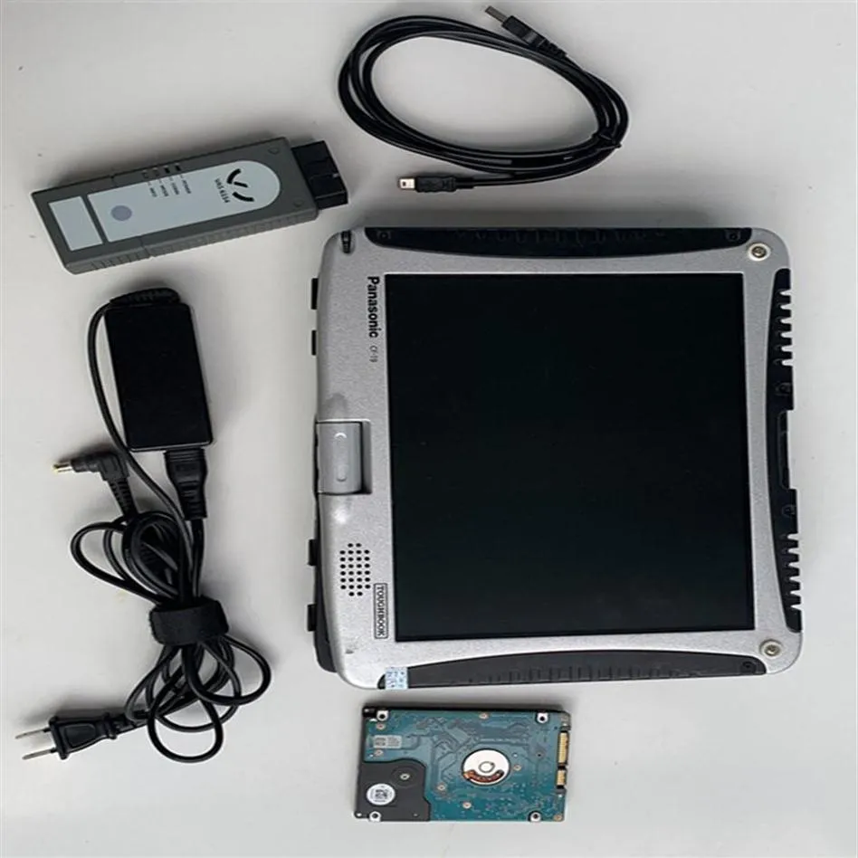 6154 ODIS V5.2 Chipe complète OKI Auto OBD2 Tool de diagnostic Bluetooth Code Scanner Scanner avec ordinateur portable CF19 4G283F