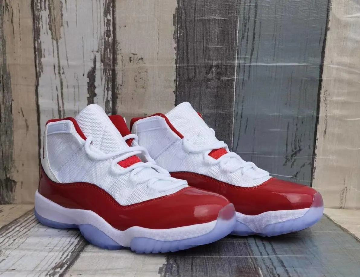 White sales red 11s