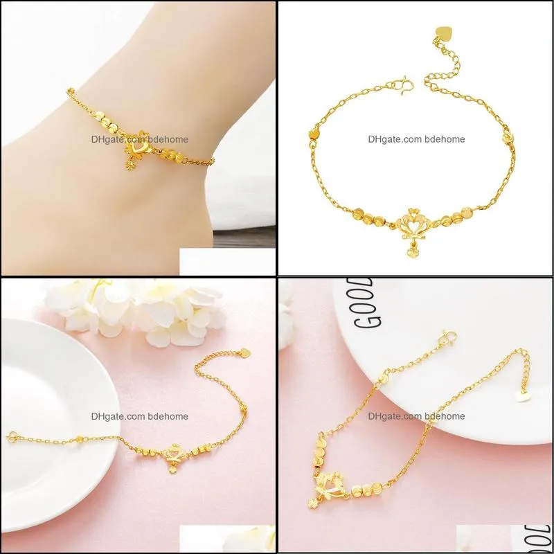 Simple Heart Anklet Ankle Bracelet – Fashion Hut Jewelry