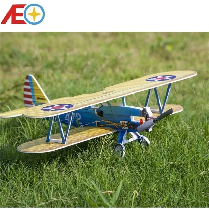 Foam PP Magic Board Micro Airplane Stearman PT-17 Lightest plane KIT RC airplane RC MODEL HOBBY TOY SELL PLANE LJ201210