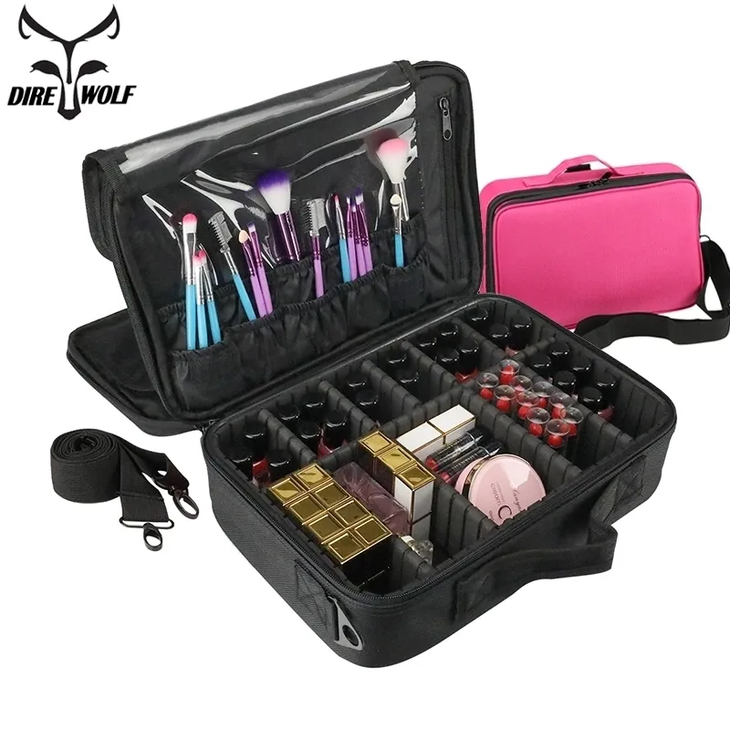 Mode sac cosmétique voyage maquillage organisateur cosmétiques pochette sacs de haute qualité maquillage sacs sac de maquillage cosmétique professionnel Y200714