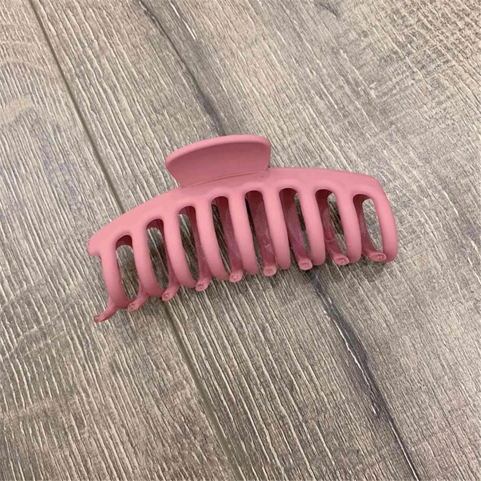 Korean Solid Big Hair Claws Elegant Frosted Acrylic Hair Clips Hairpins Barrette Headwear for Women Girls Hair Accessories #234