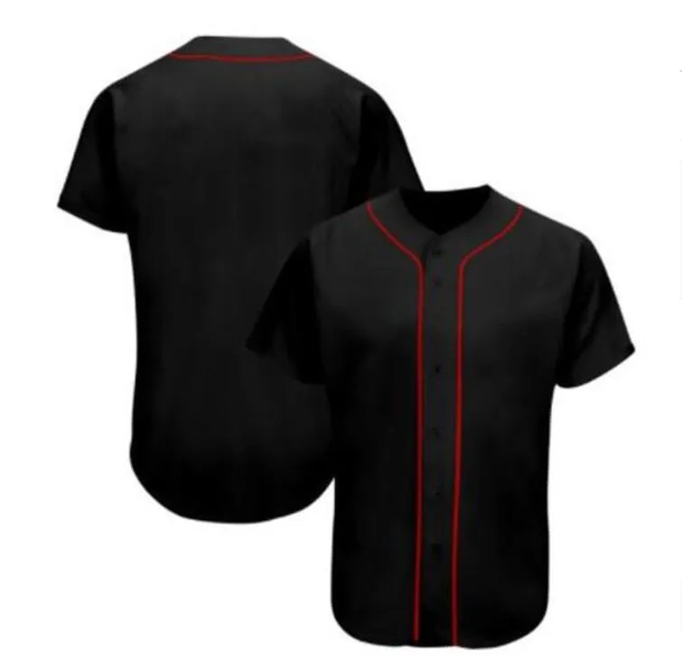 Maillots de baseball personnalisés S-4XL dans n'importe quelle couleur, tissu de qualité, numéro et taille respirants évacuant l'humidité 14