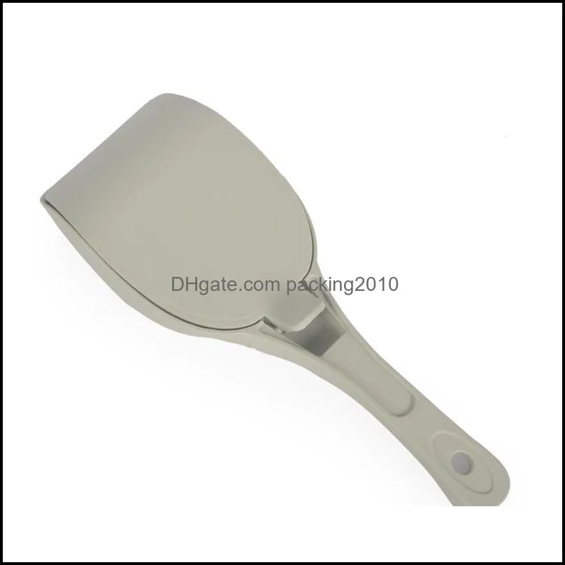 Portable Cat Litter Scoop Solid Color PP Meterial Pet Cat Litter Basin Shovel Useful Practical Kitten Cleaning Pet Products #