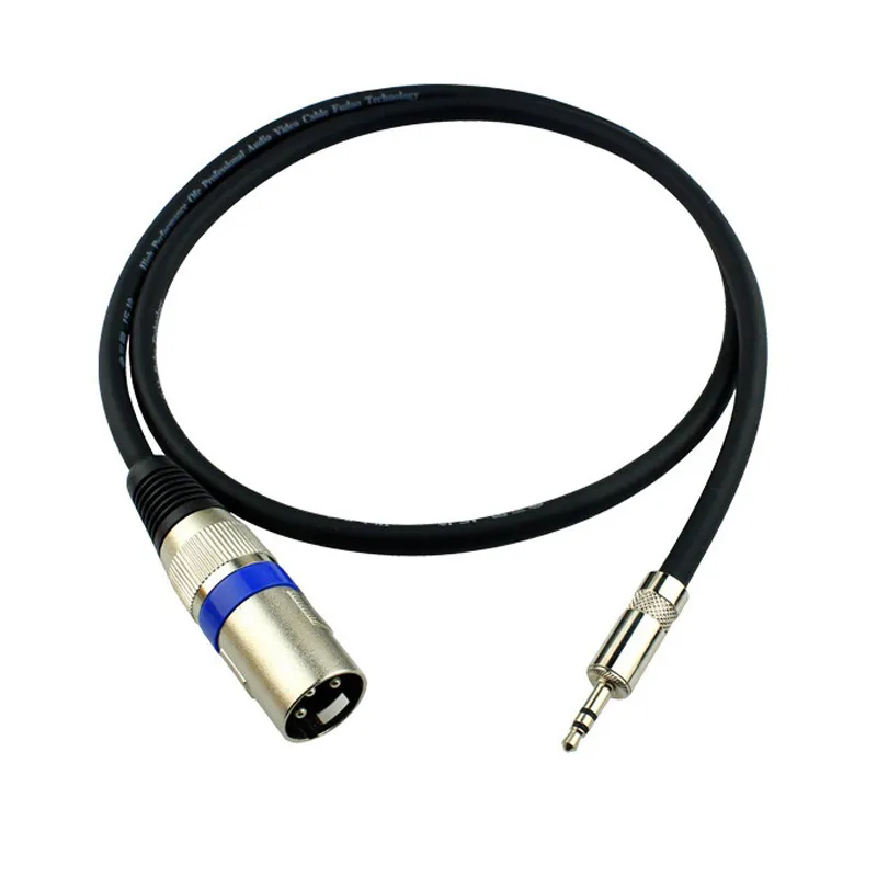 Cavi, cavo stereo da 3,5 mm maschio a microfono XLR 3 pin maschio jack altoparlante cavo connettore prolunga audio circa 1 m / 1 pz