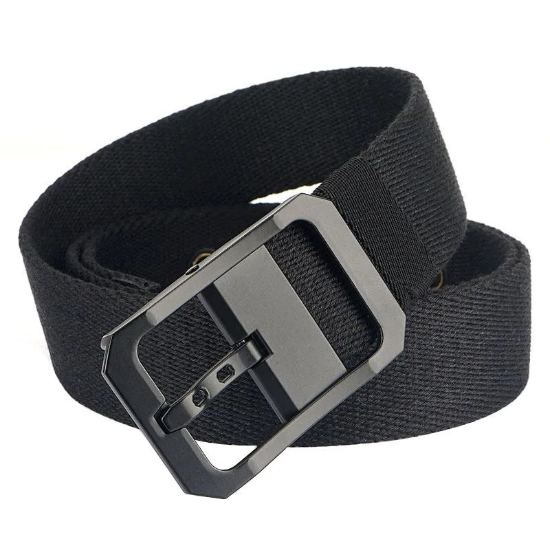 Belts Fashion Youth Canvas Belt Alloy Pin Buckle Men Trend And Women Jeans Casual BeltBelts