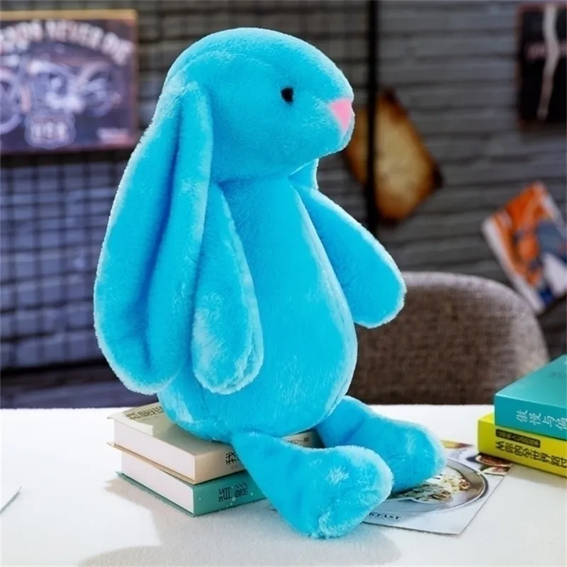 Blue Rabbit Stuffed Animal C251107 Plush Toys 30cm Blue Rabbit Stuffed Animals For Kids Soft ...