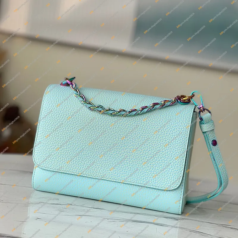 バッグ #15 LUXURY MATERIAL ONE SHOULDER CTHY Luxury Twist Shoulder Bag - Genuine Leather Crossbody