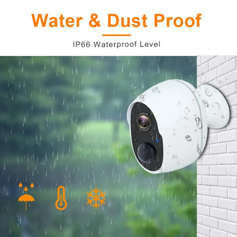 Камеры OneCam Wireless Camera 1080p HD IP WiFi Outdoor Smart Home Security IP66 CCTV Vedio Supiillance