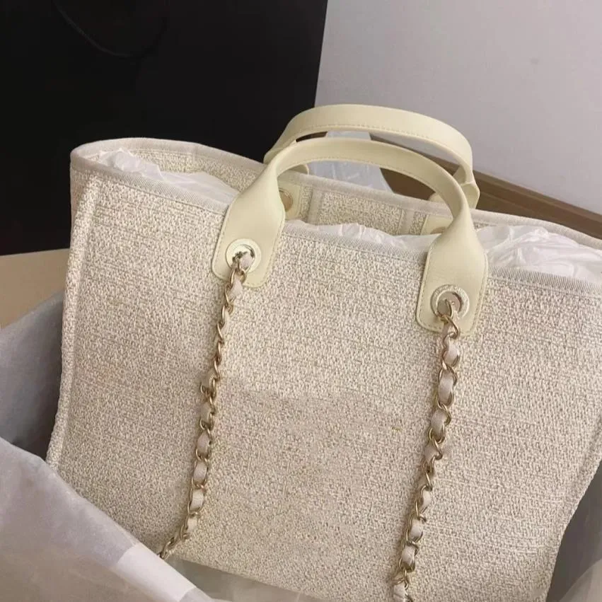 2023 Designer Tassen Vrouwen Handtassen Zomer Strand Schoudertas Canvas Boodschappentas Dames Mode Tote met Verbazingwekkende Kwaliteit