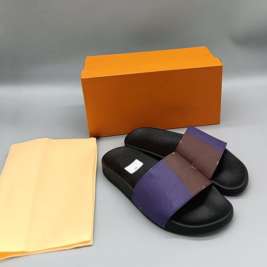 NEW Designer Women Sandals Classic Slippers Real Leather Slides Platform Flats Shoes Sneakers Boots Without Box by