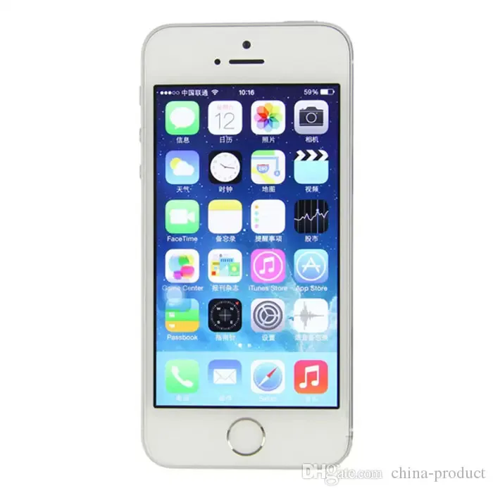Refurbished Apple 5s mobile - Fingerprint Unlocked, Dual Core, 3G 
