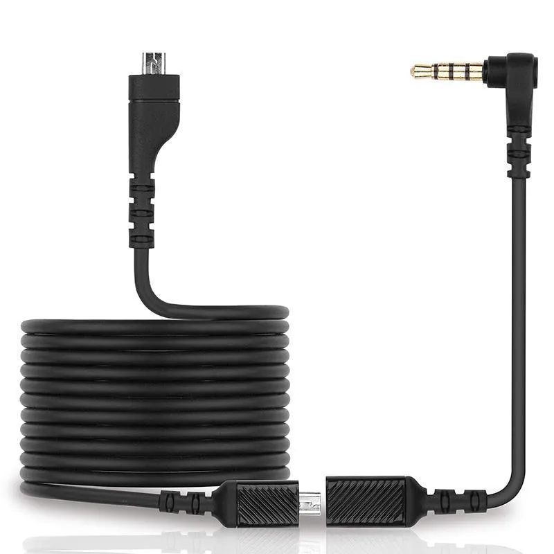 Słuchawki słuchawki wymiana karty dźwiękowej Kabel audio do stali arctis 3 5 7 Pro Adapter Adapter Converter Linia Cordheadphones