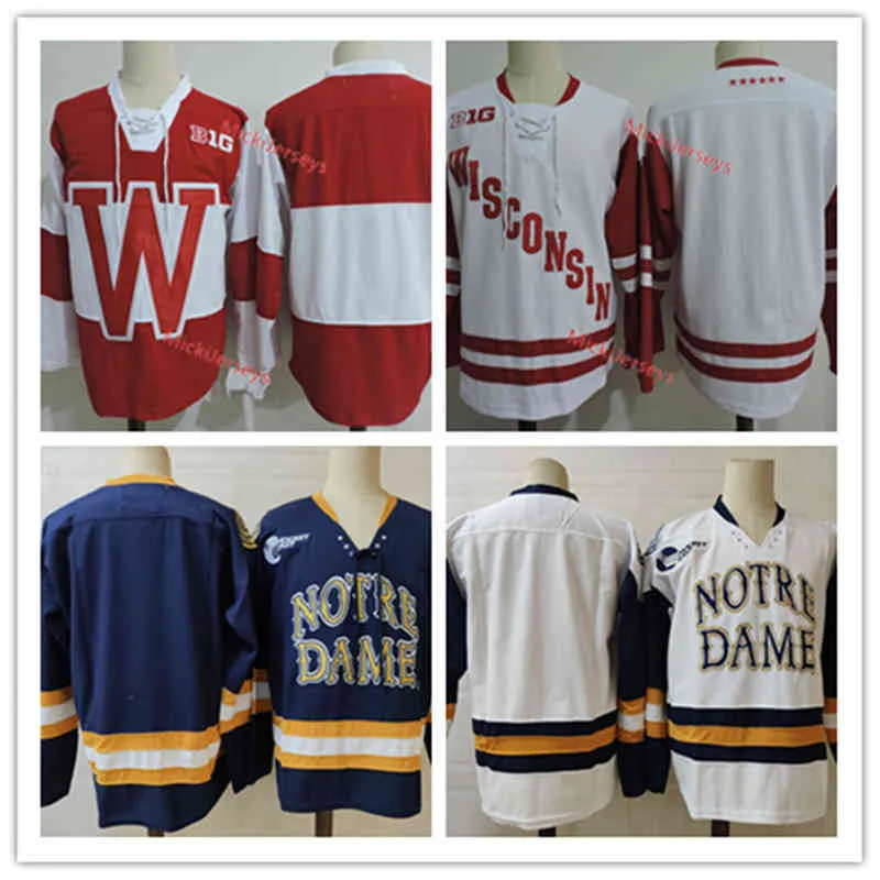 Xflsp 2022 College Custom ND Stitche 35 Matthew Galajda Hockey Jersey 28 Tyler Carpenter Jersey 29 Charlie Raith 30 Ryan Bischel 32 Hunter Weiss 33