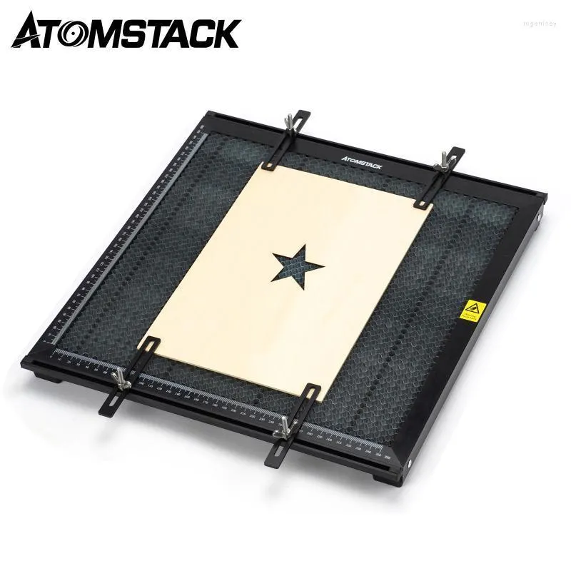 Imprimantes F2 Table De Découpe En Nid D'abeille 400x400mm Pour Gravure Au Laser CO2 Ou Diode Acrylique Bois Plate-Forme Métallerie BoiserieImprimantes Roge22