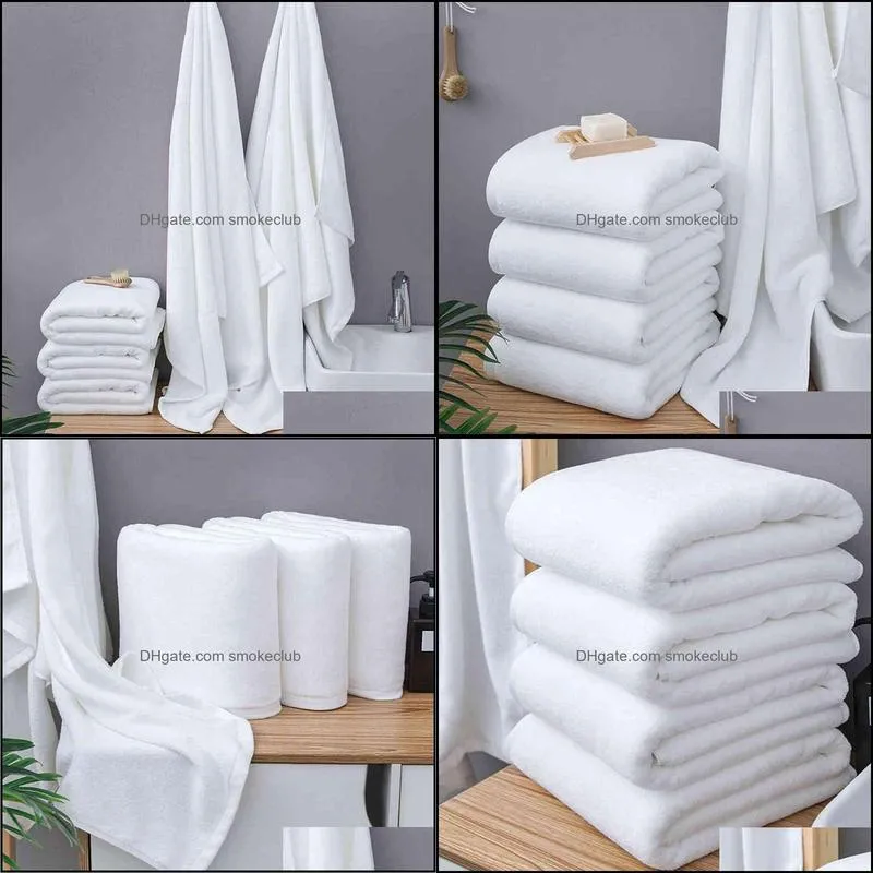 80*180/100*200cm White Large Bath Towel Thick Cotton Shower Towels Home Bathroom Hotel Adults Toalha de banho Serviette de bain