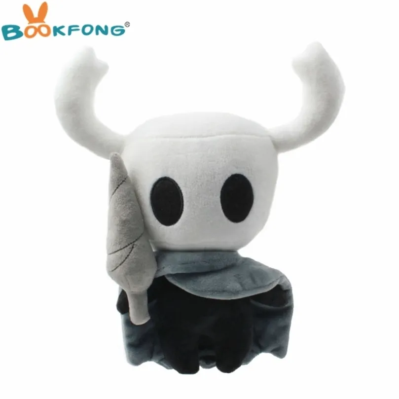 Game Hollow Knight Plush Toys Figure Ghost Plush Stuffed Animals Doll Brinquedos Kids Toys for Children Birthday Gift 30cm LJ201126