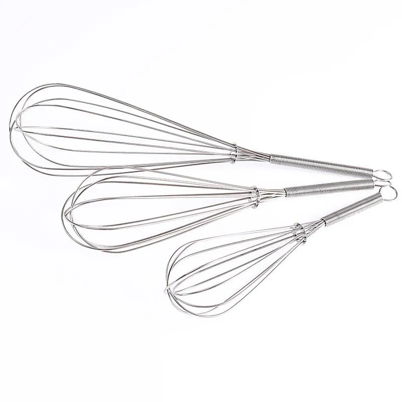 5 Inch Kitchen Egg Frother Milk Beater Tool Sets Blender Stainless