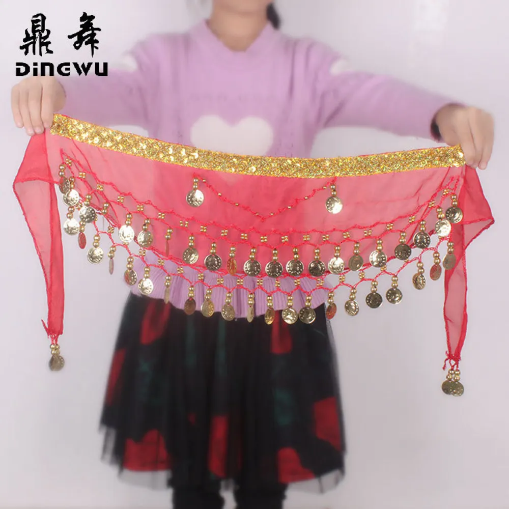 Childrens Belly Dance Waist Chain Girls Indian Belt Kindergarten