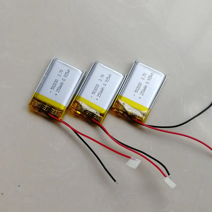 BATTERIA RICARICABILE 3,7 V 200mAh Ai Polimeri Di Litio Li - Foto 7