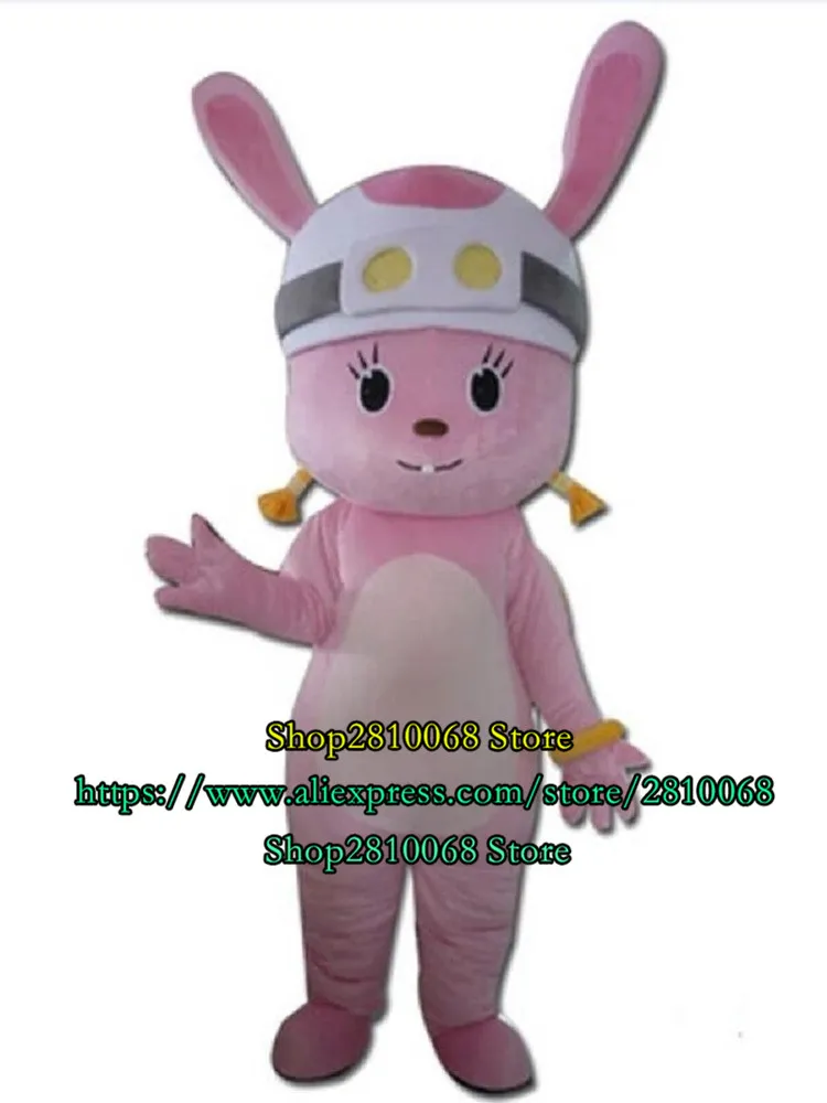 Costume da bambola mascotte Cartone animato anime simpatico coniglio mascotte costume da pelliccia festa in maschera ballo in maschera regalo di Natale Halloween 1211