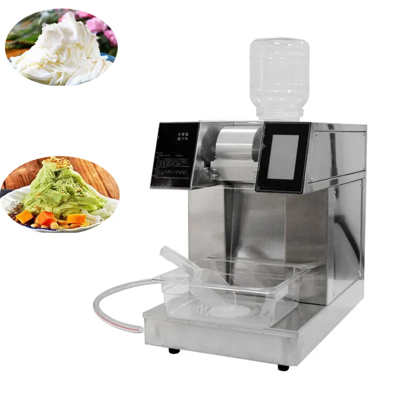 Snowflake Ice Machine Commercial para leite Tea Hot Pot Shop Smoothie Smoothie Ice Maker