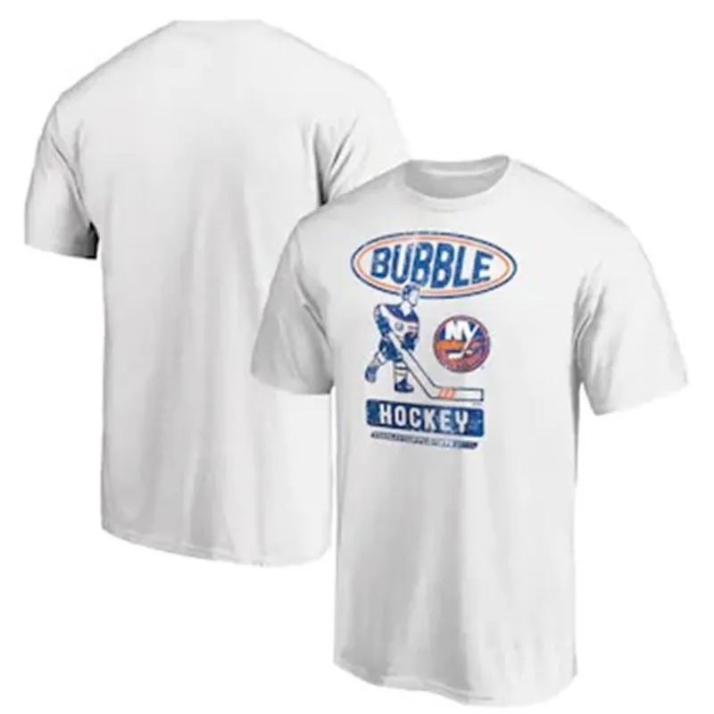 Мужские футболки Royal Leisure Hockey Summer Harajuku негабаритная мужская футболка 2022 рубашка York Islanders's Youthmans's