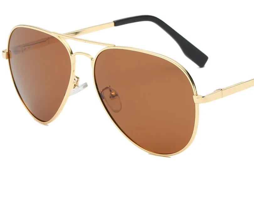 Einzelstrahl-Metall-Luxus-Sonnenbrille für Herren, Sternkröte, modische Sonnenbrille für Man244k