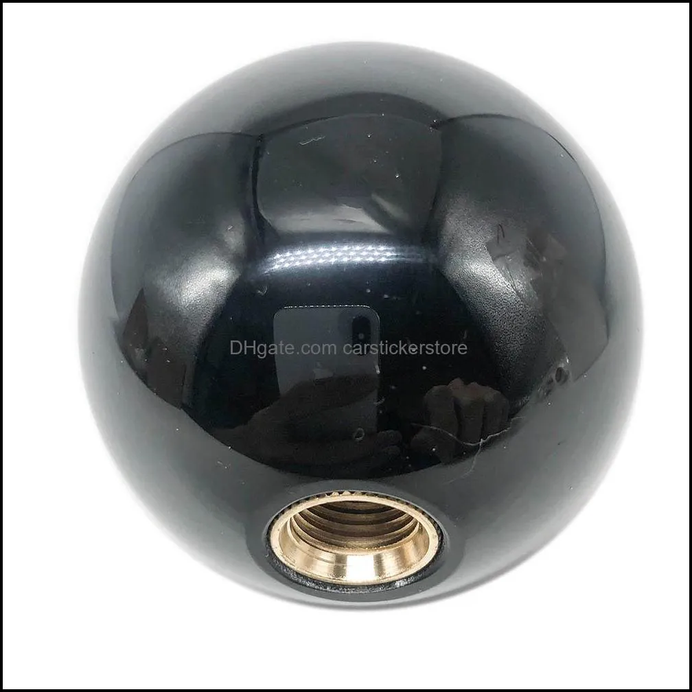 black 8 eight vintage pool billiard ball gear shift knob shifter lever head
