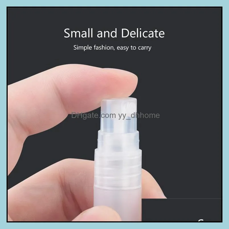 2ml 3ml 5ml 10ml plastic perfume bottle empty refilable spray bottle small parfume atomizer perfume sample vials