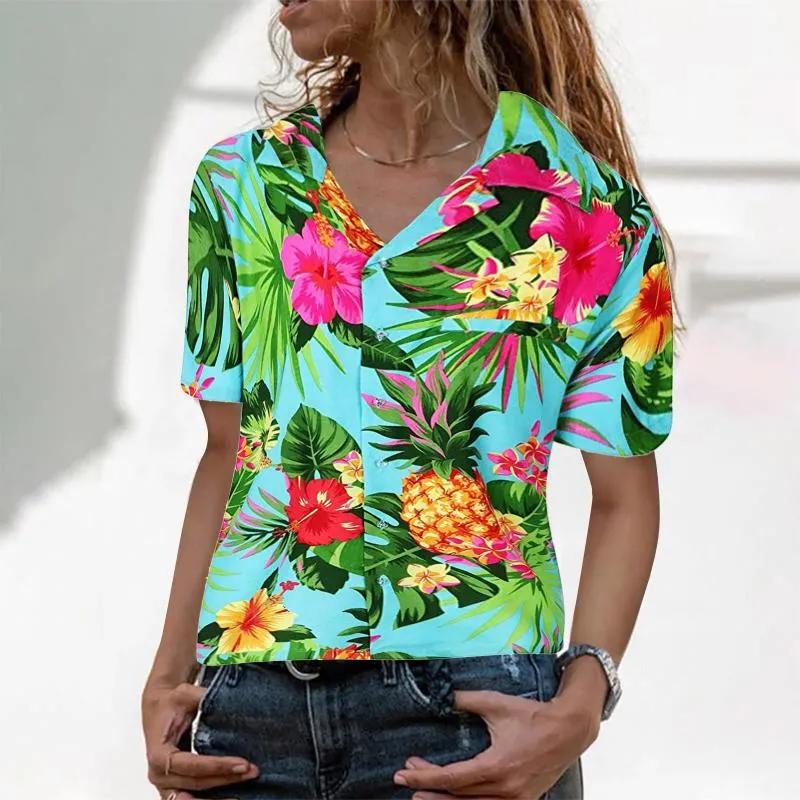 Camisas de flores para mujer best sale
