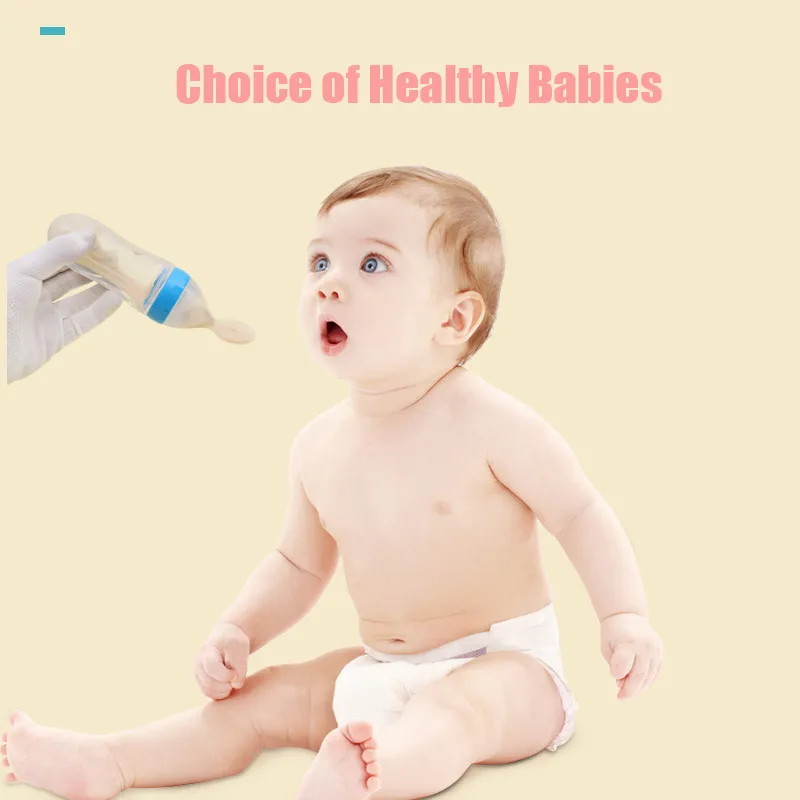 Baby Spoon Bottle Feeder Dropper Silicone Spoons for Feeding Medicine Kids  Toddler Cutlery Utensils Children Accessories Newborn