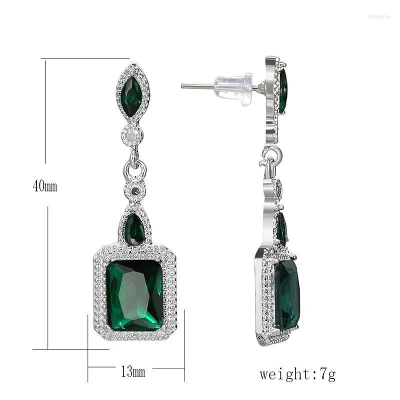 Dangle & Chandelier Classic Cubic Zircon Earrings Meaningful Anniversary Gifts Retro Party Accessories Wholesale Bulk And EarringsDangle Far