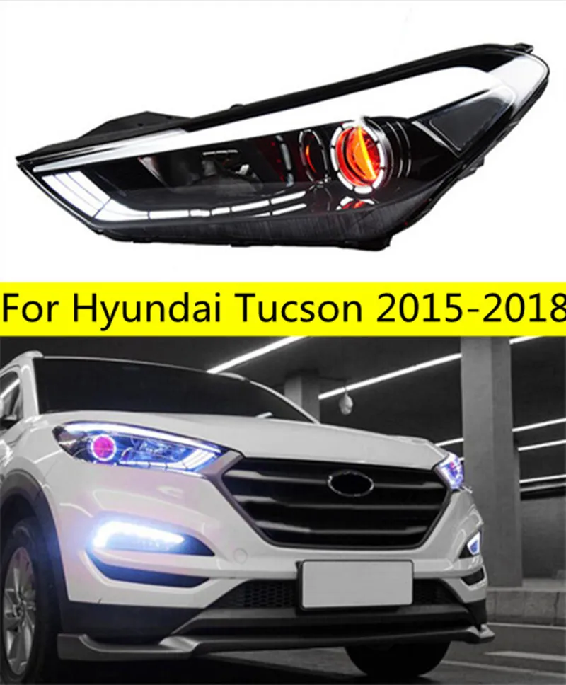 2018 Hyundai Tucson Custom & Factory Headlights 2018 Hyundai Tucson Custom & Factory Headlights