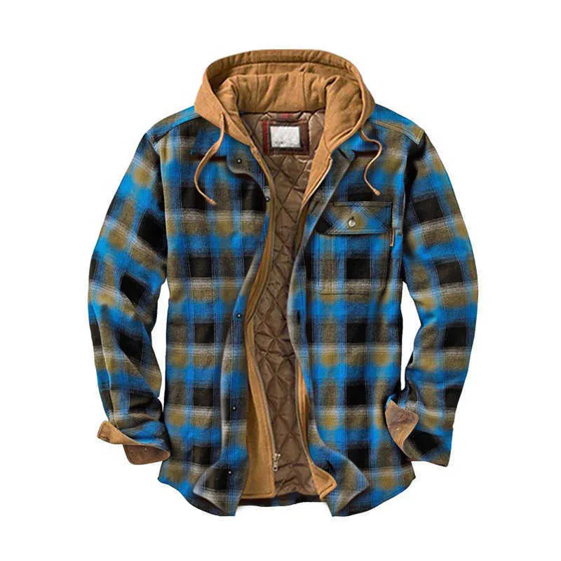 Mens shirt hotsell jacket with hood