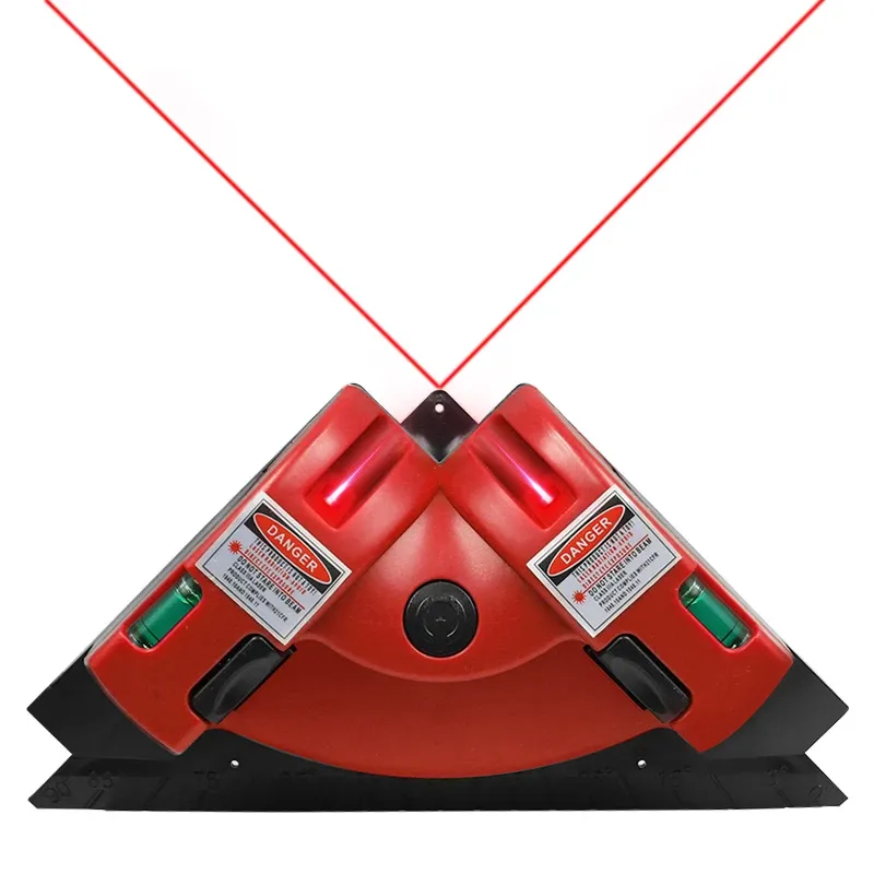 Hot Selling Laser Pointer Right Angle 90 Degree Square Laser Level High Quality Tools Measurement Tool Levels Lasers