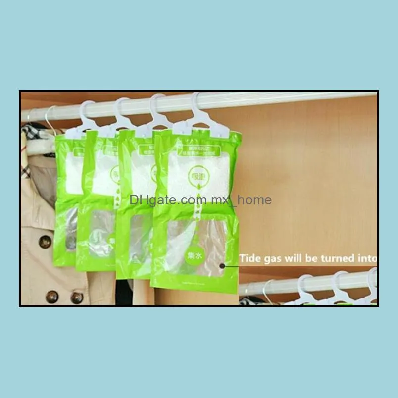 Hanging wardrobe moisture-proof agent safety and health dehumidification bag room desiccant wardrobe closet moisture absorbing bag