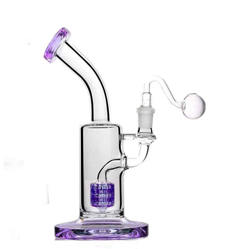 14mm Female Dab Rig Bong Thick Glass Beaker Bong Matrix Birdcage Perc ...