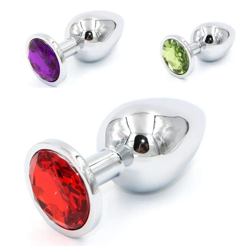 Plug anal en acier inoxydable pour stimulation et plaisir_voghion.com