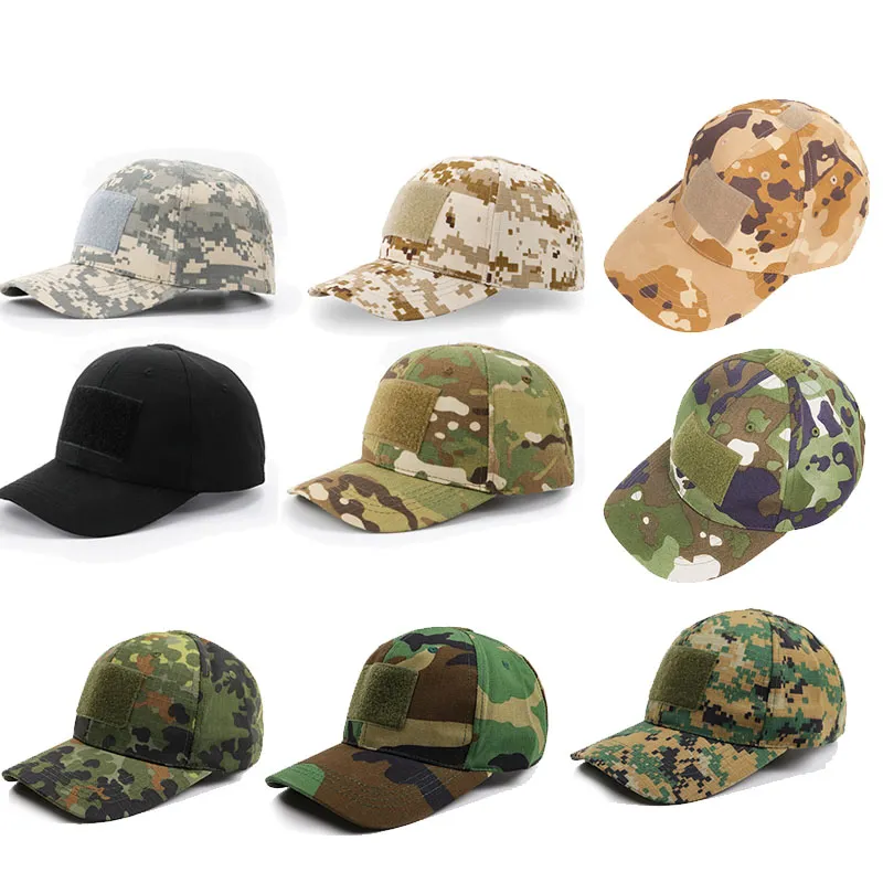 Sport all'aria aperta Tattico Camouflage Berretto da baseball per bambini Camo Navy Hat Marines Army Shooting Combat Assault NO07-010