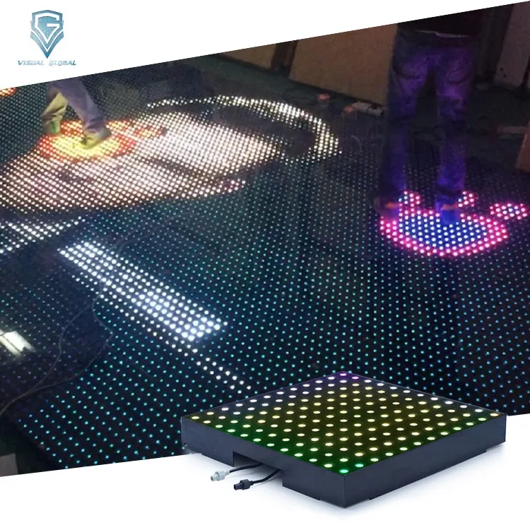 Evento festa in discoteca 144 Pixel Video Interactive LED Dancing Floor