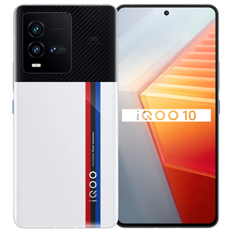 Original Vivo IQOO 10 5G Mobile Phone 8GB 12GB RAM 256GB 512GB ROM 
