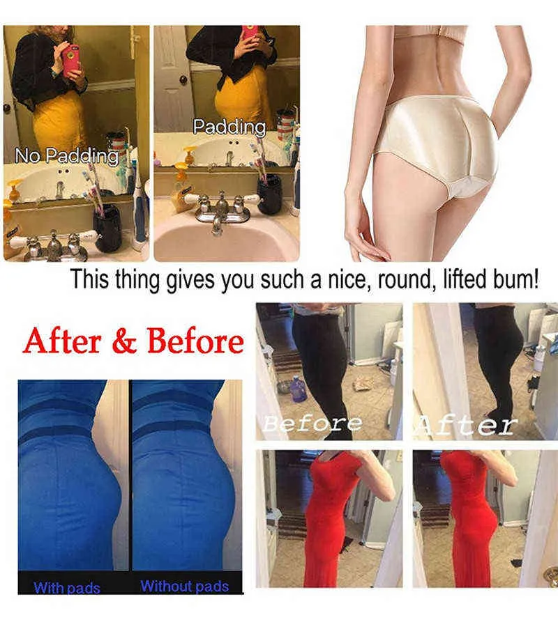 Women Butt Lifter Shapewear - Hip Butt Enhance from Hip to Buttock Enhancer  Padded Booty Panties Shapewear Bottom Cushion Bum Pads Smooth  Underwear,Apricot,XL : : Clothing, Shoes & Accessories