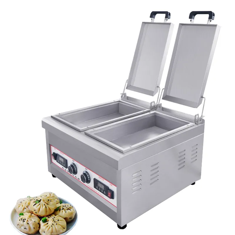 BEIJAMEI Automatic Fried Dumpling Machine Commercial Electric Single Double Head Samosa Empanada Maker Fried Gyoza Machines