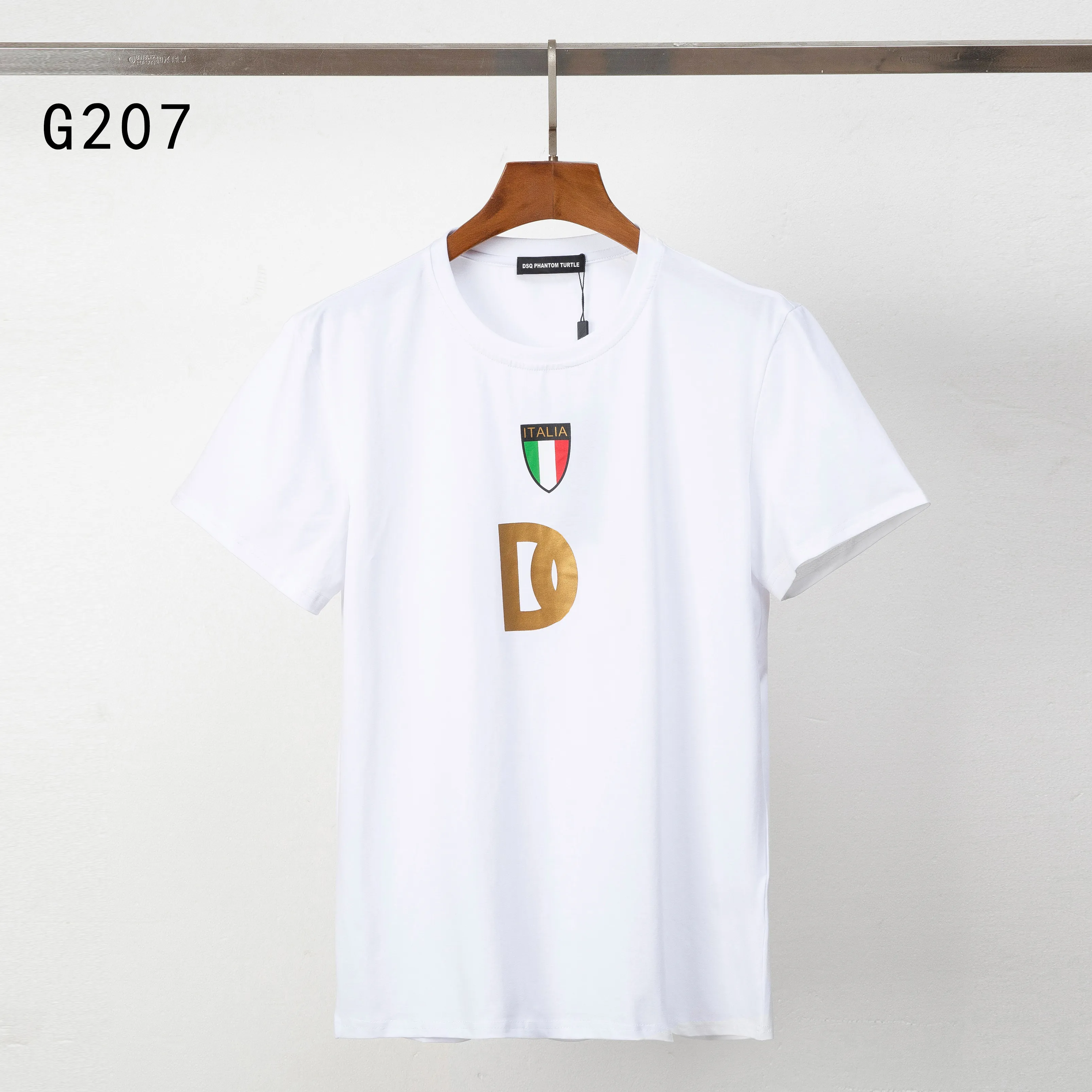 DSQ PHANTOM TURTLE T-shirt da uomo 2023SS New Mens Designer T shirt T-shirt moda italiana T-shirt estiva Uomo alta qualità 100% cotone Top 619236