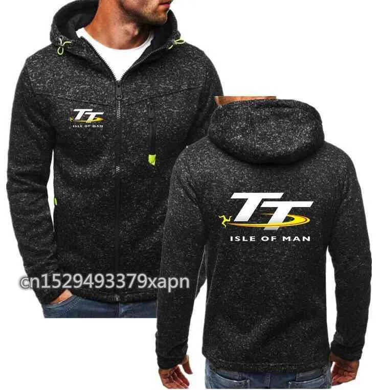 2019 Marka Isle of Man TT Hoodie Motosiklet Takım Erkekler Erkek Hoodies MV Agusta Günlük fermuar Akrapovic